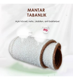 LX02 - Mantar Iç Tabanlık  Doğal Ve Serin Ayaklar, Çıplak Ayak Ile Kullanılabilen Ayakkabı Tabanı
