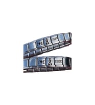 İTALYAN ÇELİK BİLEKLİK CHARMLI FOTOĞRAFLI HARFLİ TARİHLİ KİŞİSELLEŞTİRİLEBİLİR FMACCESSORİES (Çok Renkli)