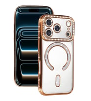 iPhone 17 Pro Max Joke Simli Magneticsafe Kılıf - Turuncu