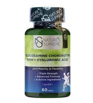 Nature's Supreme Glucosamine Chondroitin MSM + Hyaluronic Acid 60 Tablet