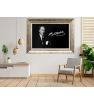 Gümüş Çerçeveli Tablo nb1555