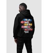 Sonic The Hedgehog Baskılı Unisex Oversize Çizgi Film Hoodie