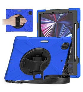 Apple İpad Pro 12.9 (2020) Kılıf Amazing Tablet Kapak - Mavi