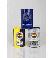 "DEKOMUS CEP DEFTERİ HEDİYELİ" YENİ SEZON LİSANSLI TEKLİ BÜYÜK BOY FENERBAHÇE METAL KUMBARA