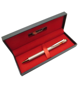 Signator® T487 Rose Gold Tükenmez Kalem  İsme Özel Kalem  Hediyelik Kalem (Karışık)