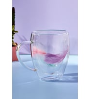 Perotti Double Feather Çift Cidarlı Kupa 350 ml (Çok Renkli)