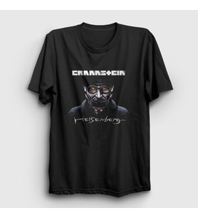 Presmono Unisex Siyah Heisenberg Rammstein T-Shirt 105281tt