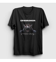 Presmono Unisex Siyah Heisenberg Rammstein T-Shirt 105281tt