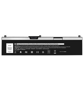 Dell Precision 7530 ile Uyumlu Notebook Bataryası Pili  - Ver.2 - 6 Cell - Tip-A (Siyah)