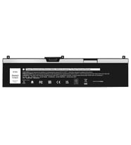 Dell Precision 7530 ile Uyumlu Notebook Bataryası Pili  - Ver.2 - 6 Cell - Tip-A (Siyah)