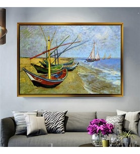 Altın Çerçeveli dekoratif tablo l1620 (Gold)