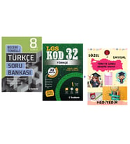 TUDEM YAYINLARI LGS TÜRKÇE BECERİ TEMELLİ SORU BANKASI - LGS TÜRKÇE KOD 32 DENEME - HEDİYE