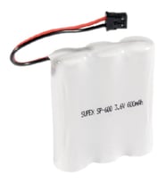 SUPEX 3.6V 600 mAH 3 Lü Kalem Telefon Pili -(GP110) (Beyaz)