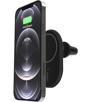 Belkin Magnetic Kablosuz Araba Şarjı, Adaptörlü 10W (Çok Renkli)