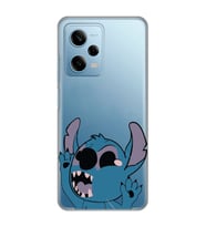Redmi Note 12 Pro 5G Uyumlu Stitch Desenli Şeffaf Telefon Kılıfı