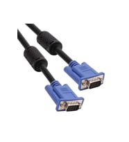 Vcom CG341AD-40.0 Mavi Konnektör Siyah 40MT Vga-M-Vga-M Kablo