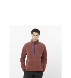 Salomon C22840 Chroma Fleece Pullov Hz Erkek Polar - Kırmızı