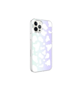 Apple iPhone 12 Pro Max Uyumlu Kılıf Zore M-Blue Desenli Kapak