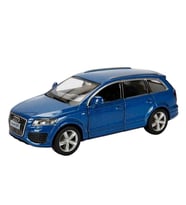 1:32 RMZ City Jeep Serisi Die Cast Çek Bırak Model Araba - Mavi Audi Q7 V12