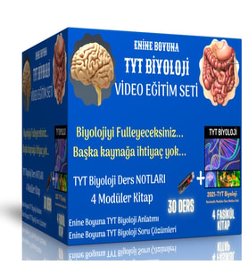 TYT Biyoloji Video Eğitim Seti (4 Kitap + 30 Ders Saati)
