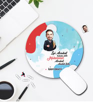 Kişiye Özel Karikatür Avukat Tasarımlı Mouse Pad 007