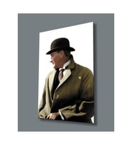 Atatürk Cam Tablo 4mm Dayanıklı Temperli Cam, Atatürk Glass Wall Art (Çok Renkli)