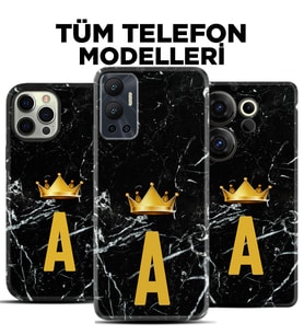 Kişiye Özel Resimli Telefon Kılıfı Hediyelik Telefon Kılıfı Baskılı Desenli Taç
