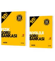 HIZ YAYINLARI 10. SINIF FİZİK - BİYOLOJİ SORU BANKALARI