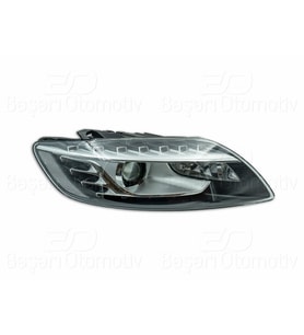 Audi Q7 2010-2015 Far Sağ Bi-Xenon LED Viraj Aydınlatmalı Beyinli