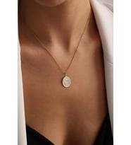 Kişiye Özel Steteskop Model Şık Kolye 925K Gümüş (Gold)