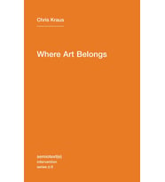 Where Art Belongs: 8