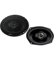 Kenwood KFC-PS6987 Oval 4 yollu Performans Standart Serisi Hoparlör 670W Maksimum 140W RMS (Siyah)