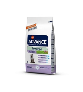 Advance Sterilised Hairball Kısırlaştırılmış Kedi Maması 1,5 Kg