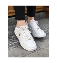 U.S. Polo Assn. Exxy 3Fx Kadın  Beyaz Sneaker Spor ayakkabı