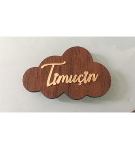 Yeni Doğan BULUT Magnet Nikah Şekeri - Nişan Şekeri - Söz Şekeri - Düğün Magnet - Nişan Magnet - Söz Magnet - Yenidoğan Magnet - Doğum Magnet - Yaş Magnet 7cm