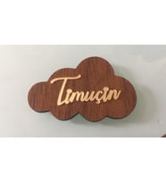 Yeni Doğan BULUT Magnet Nikah Şekeri - Nişan Şekeri - Söz Şekeri - Düğün Magnet - Nişan Magnet - Söz Magnet - Yenidoğan Magnet - Doğum Magnet - Yaş Magnet 7cm