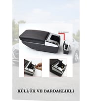 volkswagen jetta 2010 kol dayama Siyah Yastıklı Lüks geniş model Deri