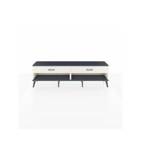 Arges TV Ünitesi 2 Çekmeceli  176x30x51 Aytaşı-Antrasit/Aytaşı