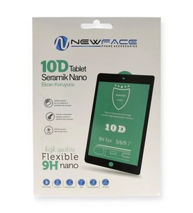 Newface Apple iPad 4 9.7 Tablet 10D Seramik Nano