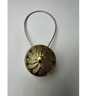 NİVEMESHOME BELLA GOLD PERDE TOKASI