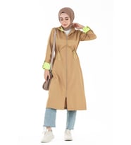 Neon Trençkot-Camel