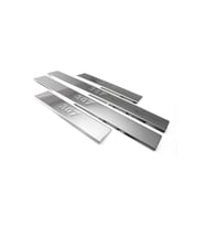 Peugeot 307 Kapı Eşiği 2001 - 2008 Krom 4 Parça Paslanmaz Çelik (Metal)