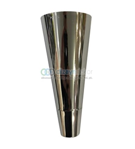 Konik Dolap Ayağı Parlak Krom 20 Cm