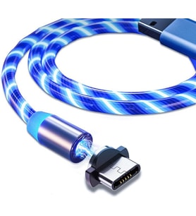 Type-C Işıklı Manyetik Şarj Kablosu 100 cm - AL2618