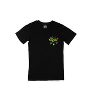 Vegan Day Cep Logo Tasarımlı Siyah Tişört