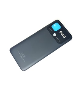 Tkgz Xiaomi Poco C40 kasa Arka Pil Batarya Kapağı SİYAH