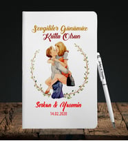 Sevgililer Gününe Özel Defter Kalem Seti 25