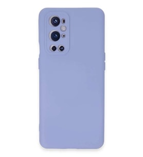 One Plus 9 Pro Kılıf Nano içi Kadife Silikon - Lila