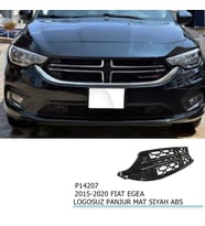 Fiat Egea Logosuz Panjur Mat Siyah 2015-2020 Arası Uyumlu