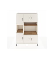 Hyperion Dolap 9 Raflı 6 Kapaklı 132x44x195 Aytaşı-Aytaşı/Çam